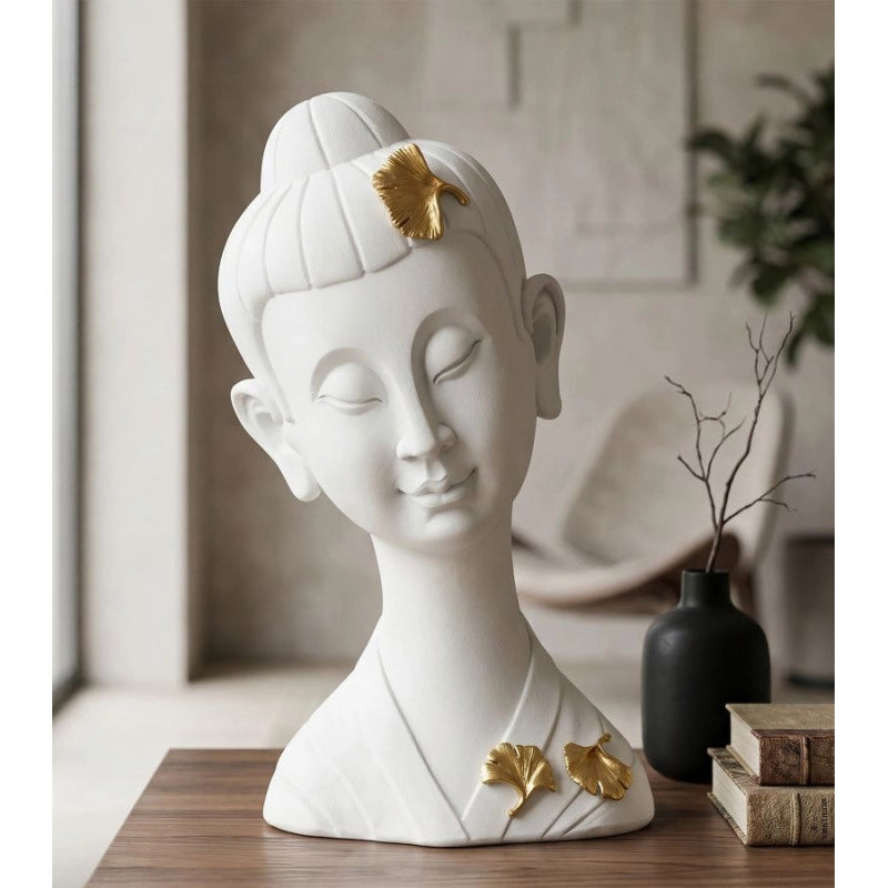Testa Buddha -a- cm 21,5x16x35
