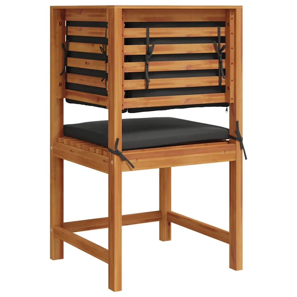 Sedia da Giardino con cuscino Marrone 50 x 50 x 91cm CFW6522402