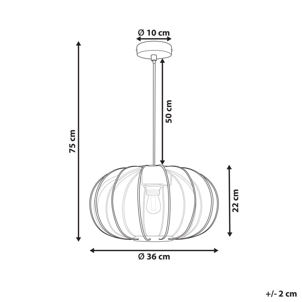 Lampada a sospensione con paralume in nylon nero Design moderno Luce per il soggiorno