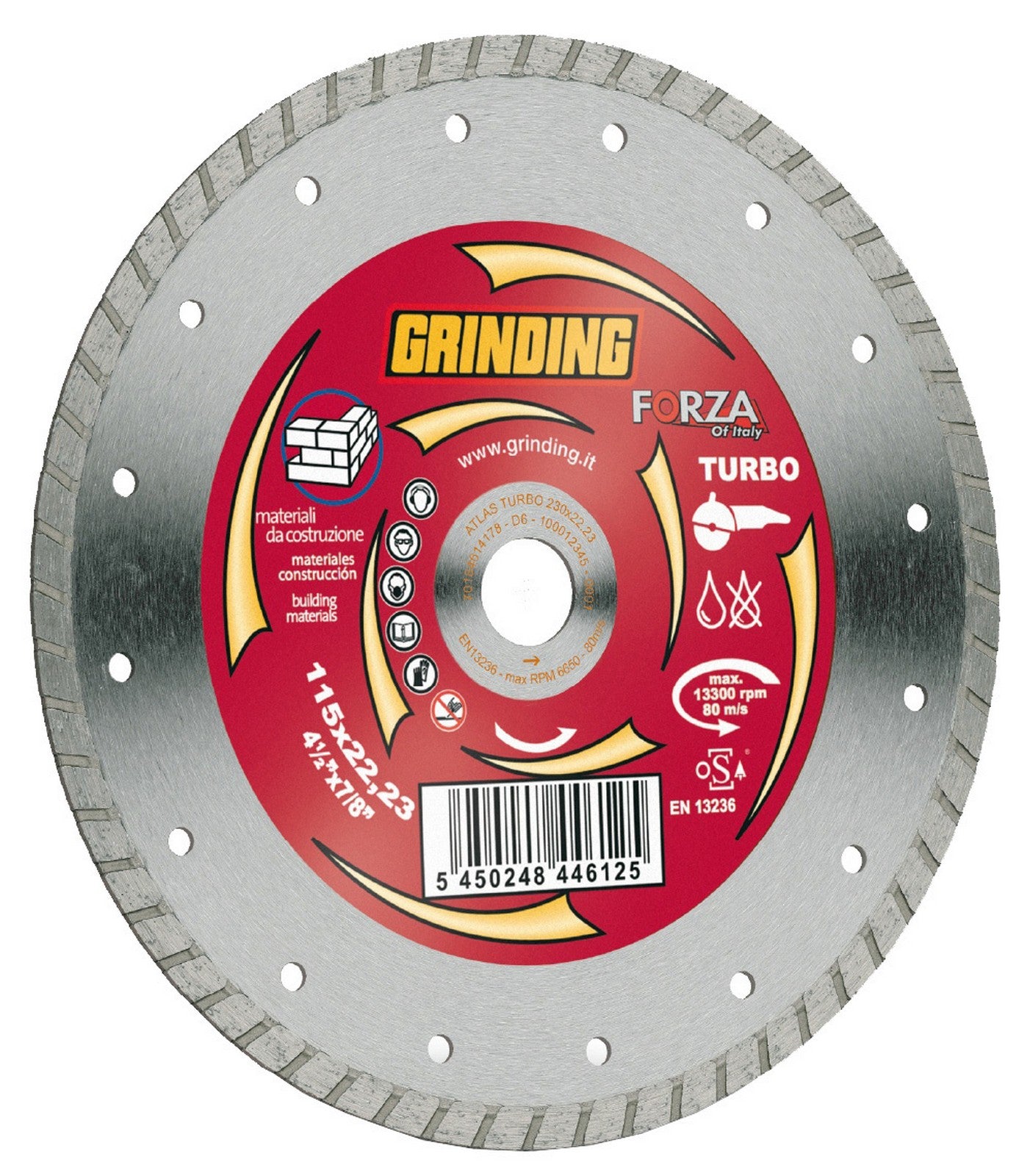 forza by grinding disco diametro cont mm. 115 cod:ferx.5942