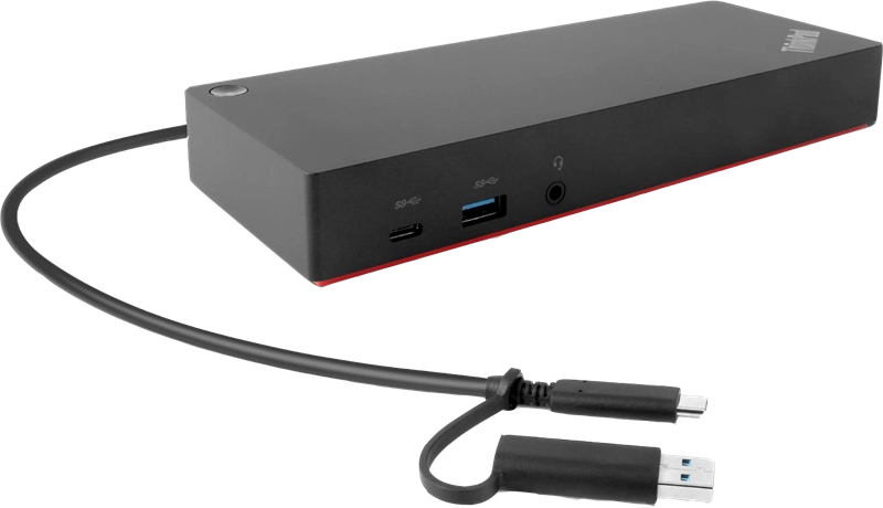 ORIGINAL Lenovo Accessori per computer nero H304166-001A1 ThinkPad Hybrid USB-C
