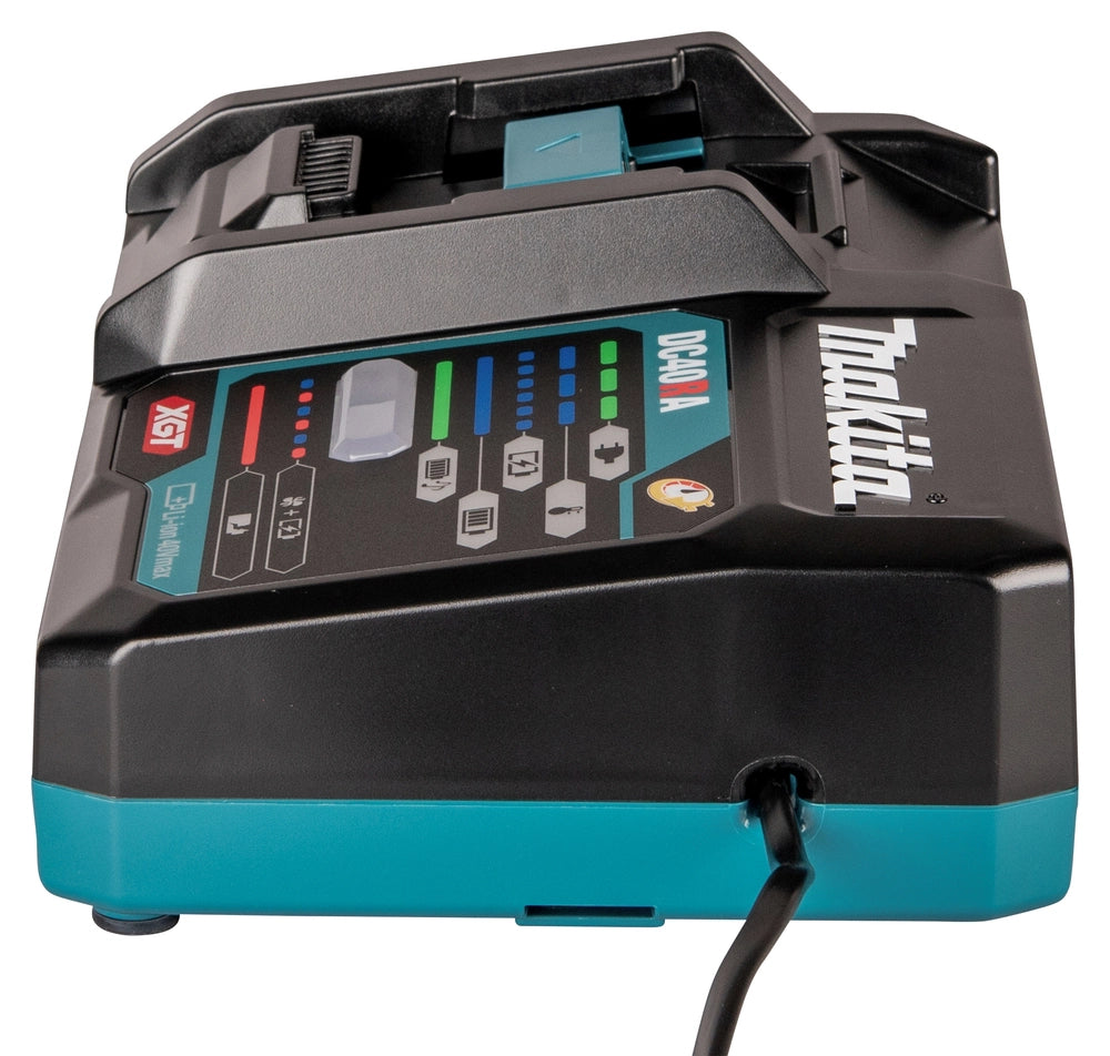 Makita DC40RA (191E07-8) – Caricabatterie Rapido XGT 40V caricatore litio