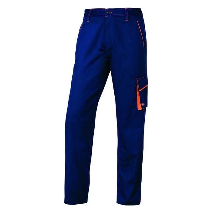 Deltaplus M6PAN Panostyle Pantaloni da Lavoro Sarga 65% Poliestere 35% Cotone 235 g-m² Taglia XXL colore Grigio Arancione