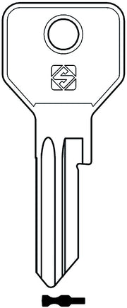Silca CHIAVE OTTONE CS183 (G. VAC 0) CISA 20.00 pz