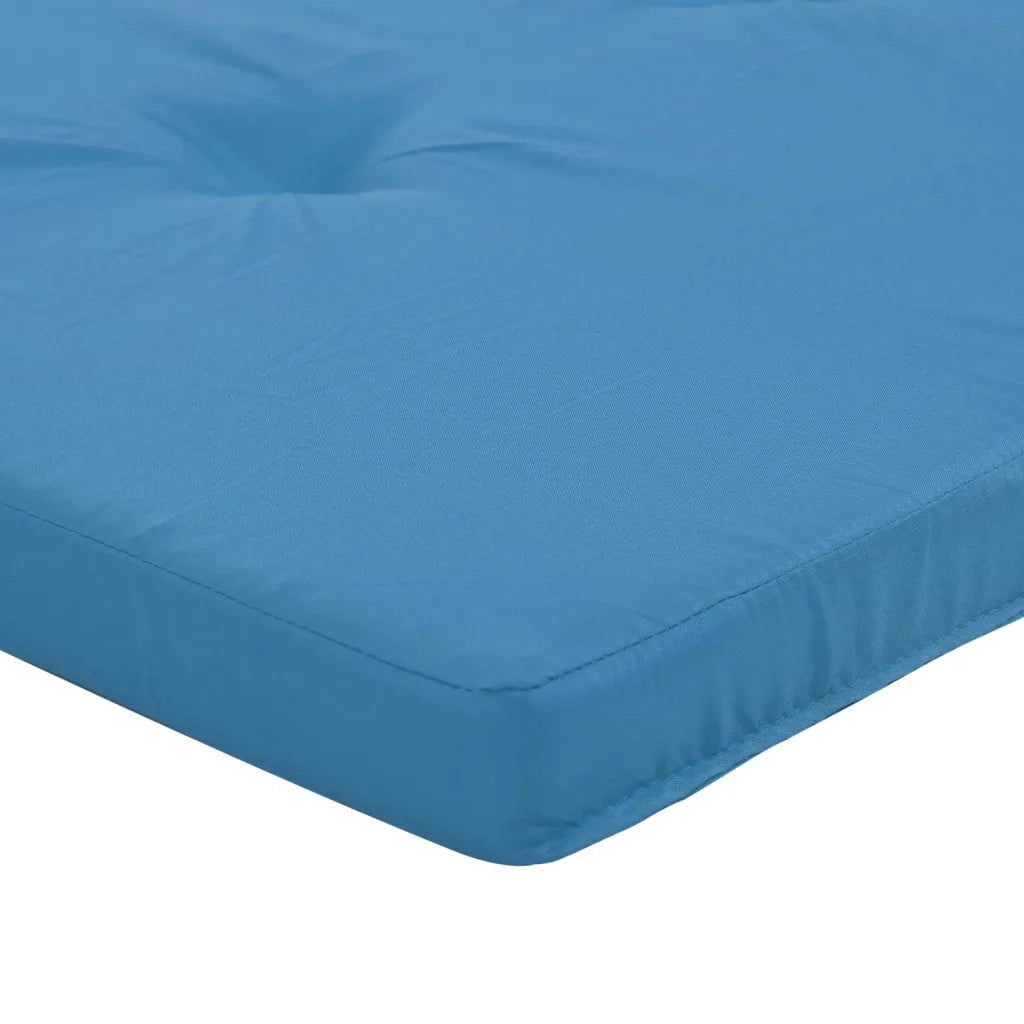 Cuscini per Sedia a Sdraio 2 pz Blu Chiaro in Tessuto Oxford 361988