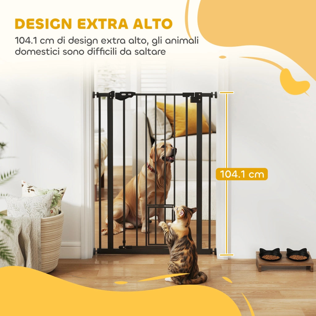 Cancellino per Cani Regolabile ¨C zephmum ¨C Nero, 74-80x104 cm