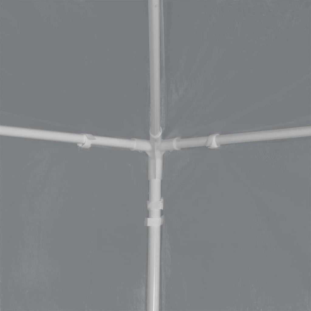 Tenda Party 1200 x 300 x 255 cm Grigio Chiaro PE e Acciaio