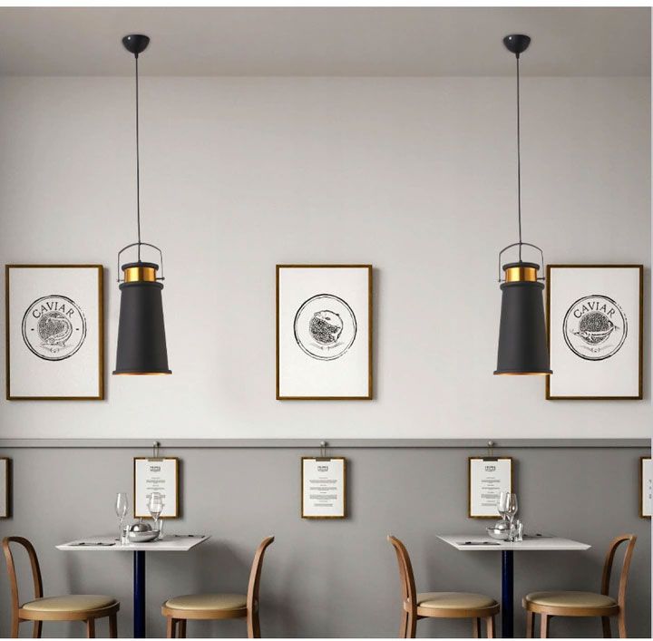 Lampada Da Soffitto Asti B Nero/oro