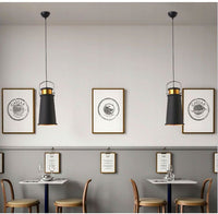 Lampada Da Soffitto Asti B Nero/oro