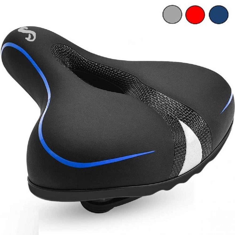 Trade Shop - Sellino Bicicletta Gel Sella Comoda Sportiva Ergonomica Per Bici Mtb Bmx Zxc-9843 -