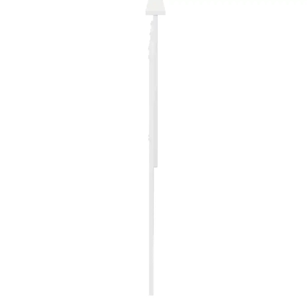 Testiera-Testata-Testiera Decorativa Bianco 150 cm Legno multistrato 869804
