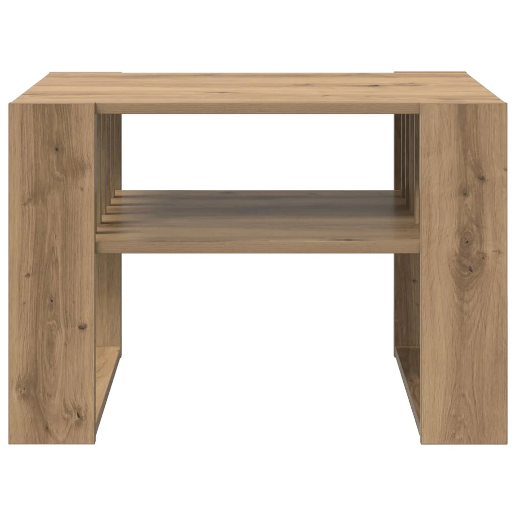 Tavolino da salotto Rovere artigianale 66 x 49,5 x 45 cm 8000123