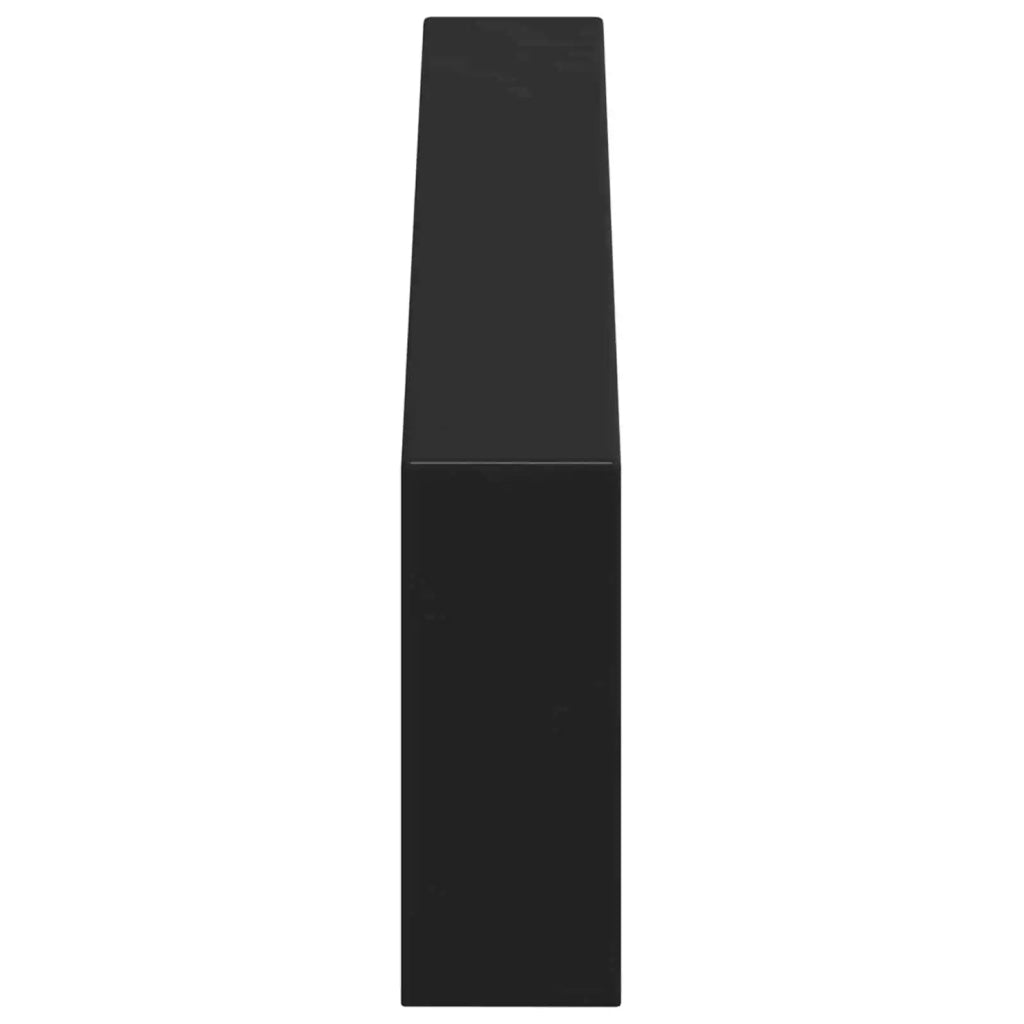 Piedini per mobili 12 pcs Nero 341 x 40,5 x 100 mm Ferro 864809