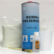 Kit vetroresina per riparazioni barche moto carrozzeria