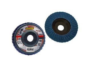DISCHI LAMELLARI DA SGROSSO ALLO ZIRCONIO FORZA- - ø mm.115 foro 22,2 grana 40 - 10 pezzi GRINDING