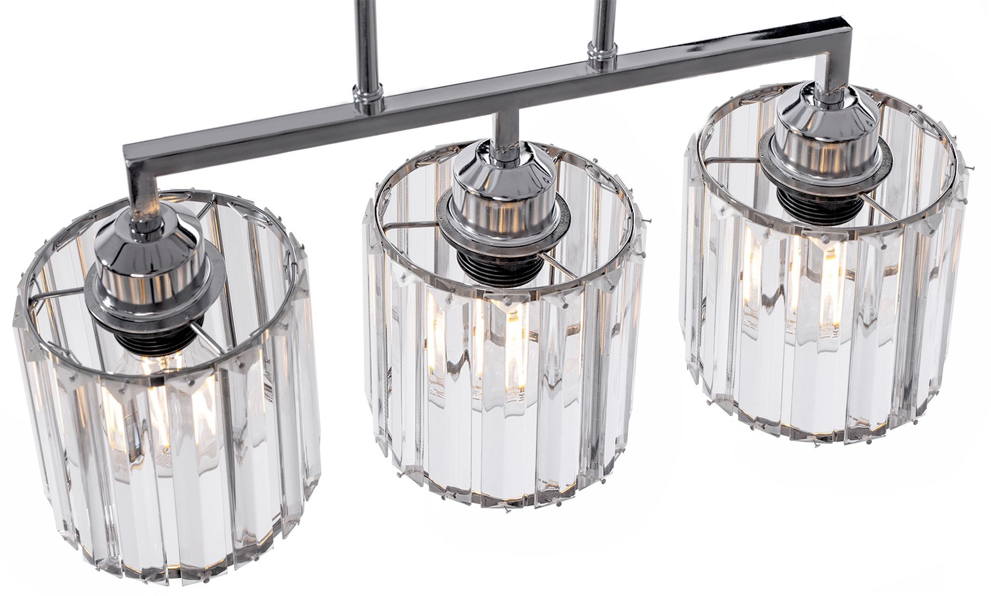 Lampada Pensile Glamour Cromo 3xe27 392228