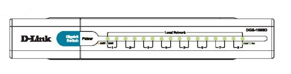 D-LINK SWITCH 8 PORTE GIGABIT SOHO