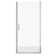 Porta Parete Doccia 80 cm 1 Anta Batttente in Cristallo Trasparente 6mm H195 Bonussi Alexia