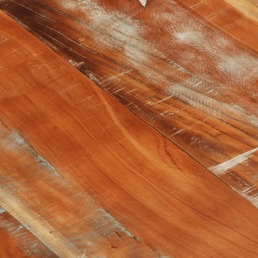 vidaXL Piano Tavolo Rettangolare 60x140 cm 25-27 mm Legno di Recupero
