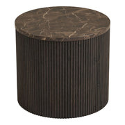 Tavolino Rota, Marrone, MDF, 45x45x40 cm
