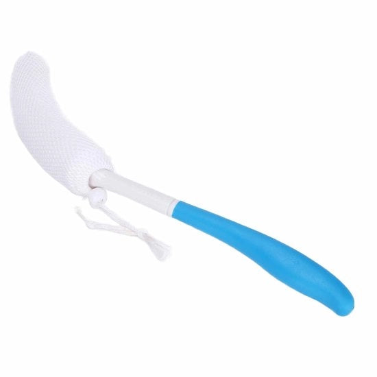 Spazzola per la pelle delicata a spugna morbida - Spazzola per la doccia con manico lungo - Spazzola esfoliante - Spazzola per il pavimento - Manico antiscivolo - Adatto per anziani