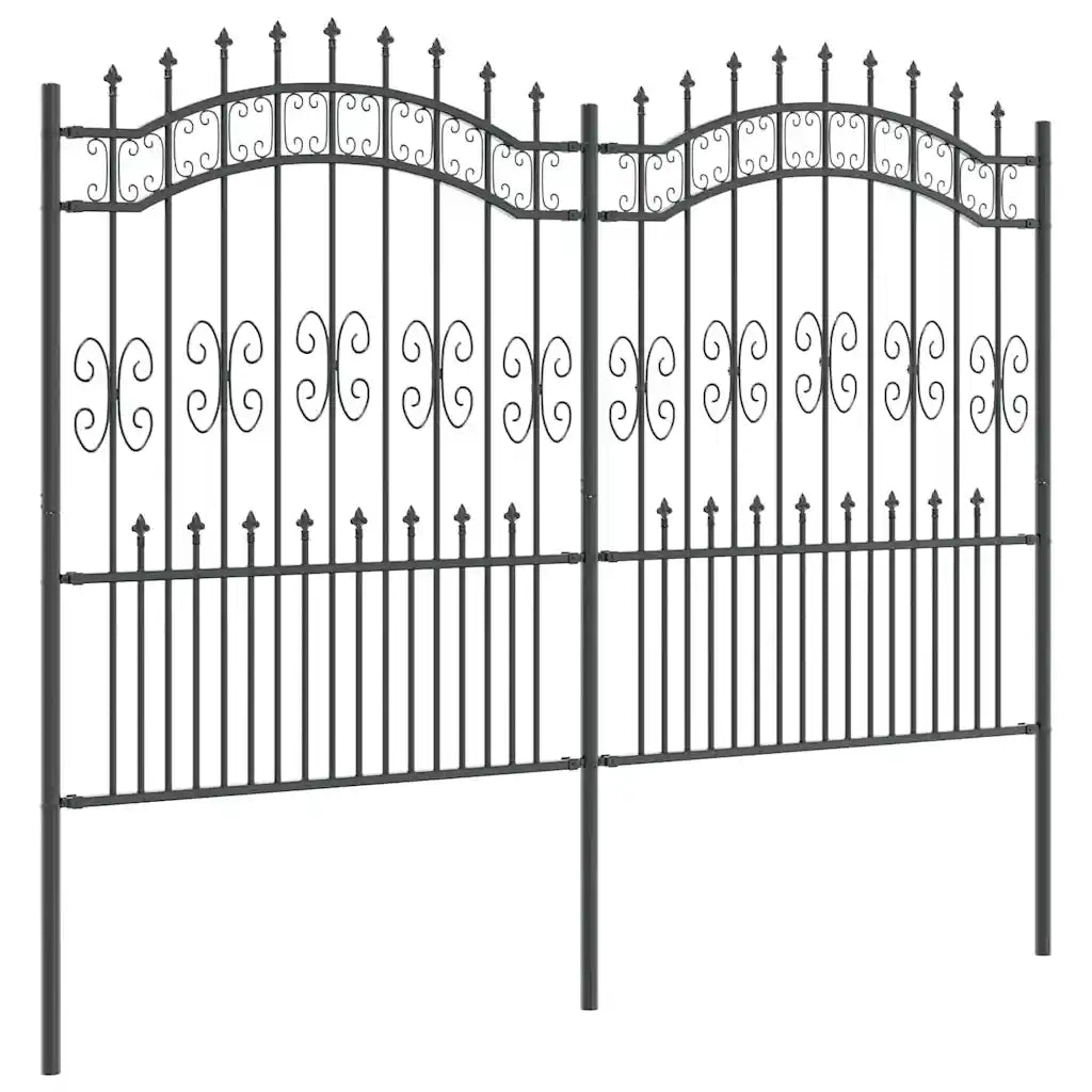 Recinzione per Giardino KAMPEN Grigio 42003966