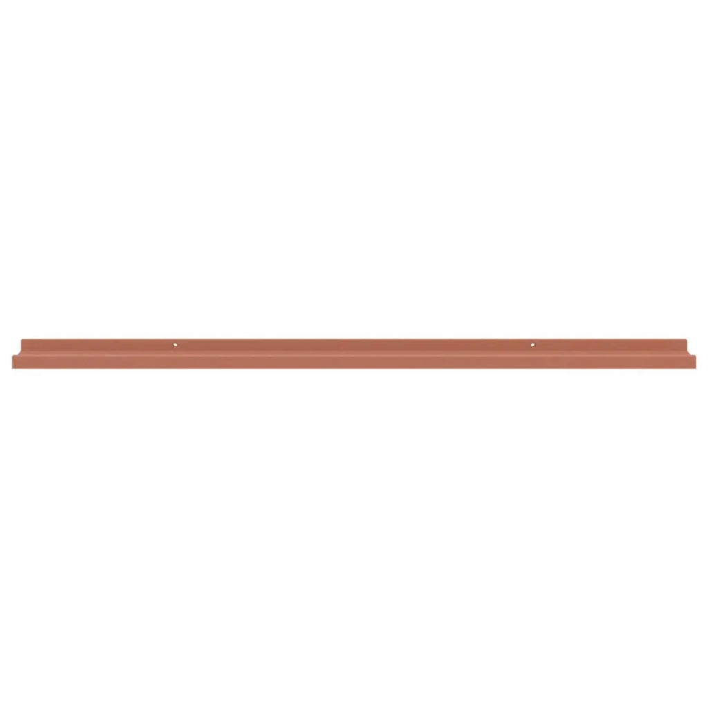 Scaffale da parete 4 pcs Rosso 115 x 9 x 3 cm Legno multistrato