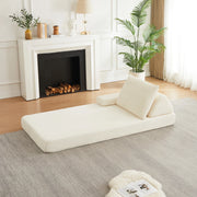 DIVANO Modulare 211 cm in velluto a coste Beige