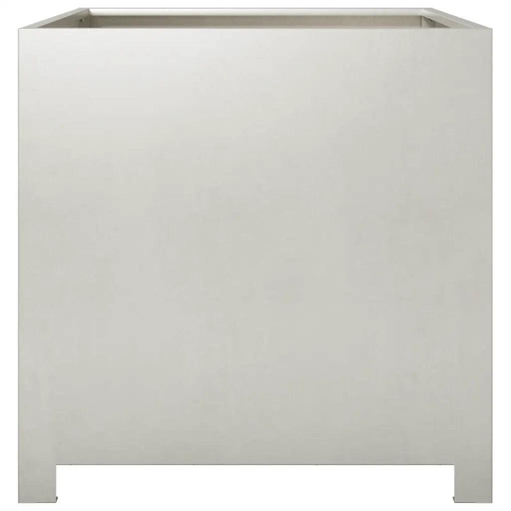 Fioriera da Giardino 50x50x50 cm in Acciaio Inox 851217
