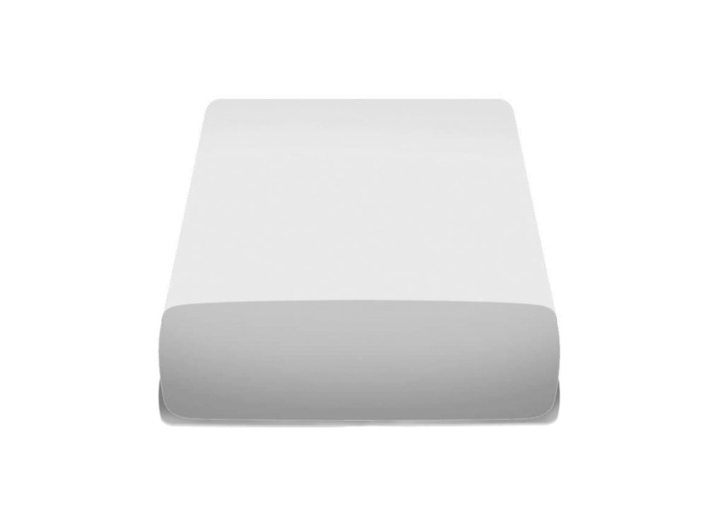 Copriseduta Per Divano Elasticizzato Antimacchia Genius In Tinta Unita - Chaise Longue - Bianco 1000