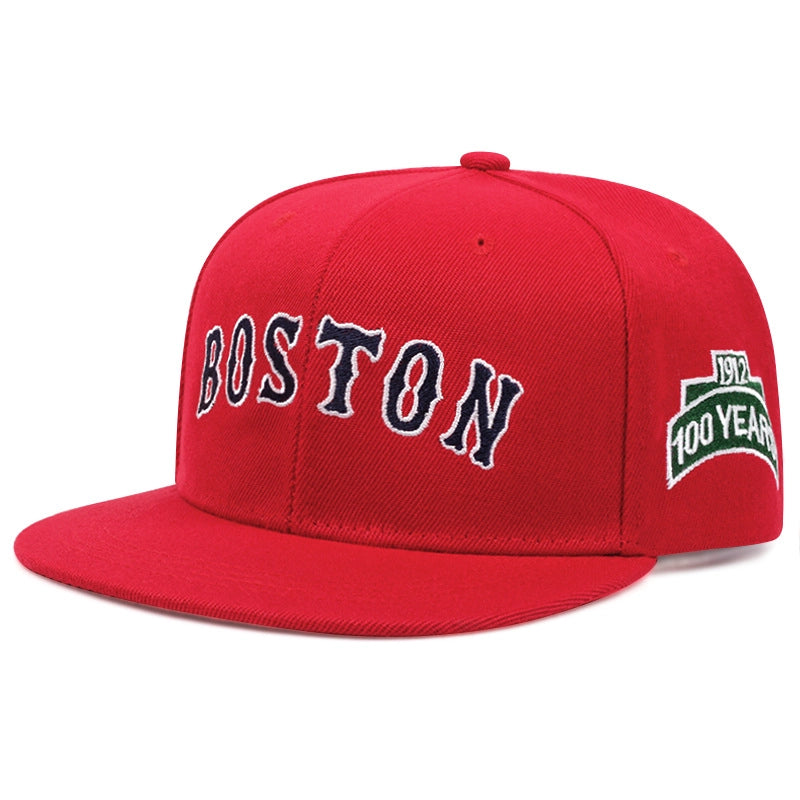 Cappellino da baseball rosso BOSTON