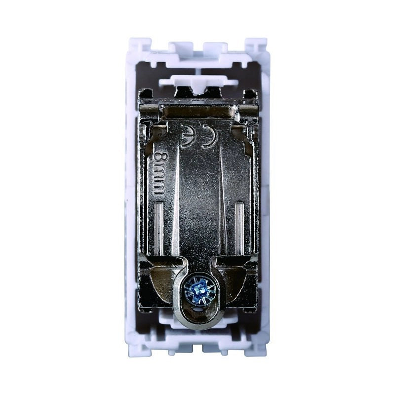 Connettore Presa TV Passante Maschio Colore Bianco Compatibile Con Vimar Arke