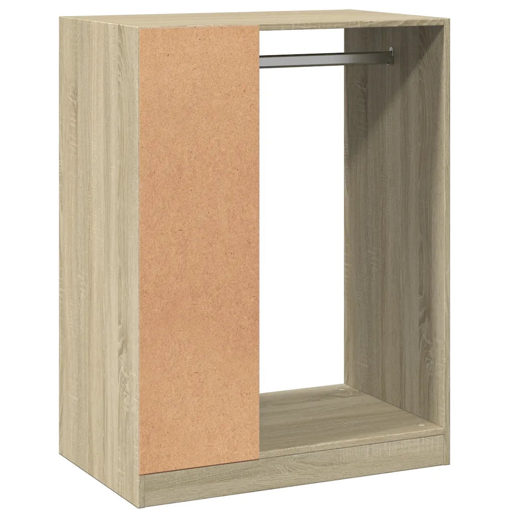 Armadio Rovere Sonoma 77x48x102 cm in Legno Multistrato
