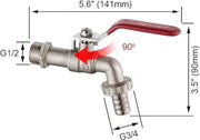 Valvola a sfere / Resistenza all'antigelo e alta temperatura / Valvola da giardino, accessori in acciaio inox