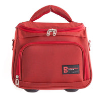 Beauty Borsa in Poliestere con Tracolla e Tasche Ravizzoni EGO Rosso