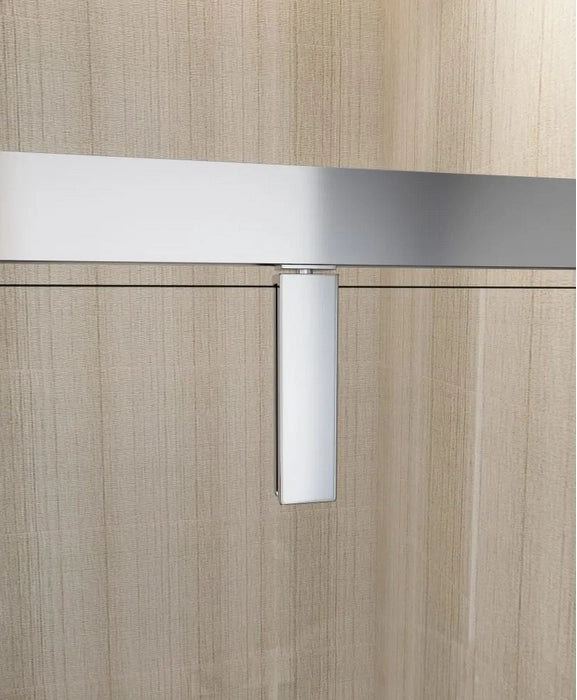 Porta Doccia Pivot Cromo Cristallo 8mm Trasparente Anticalcare Lasena Cromo lucido,85 cm,200 cm,Incluso