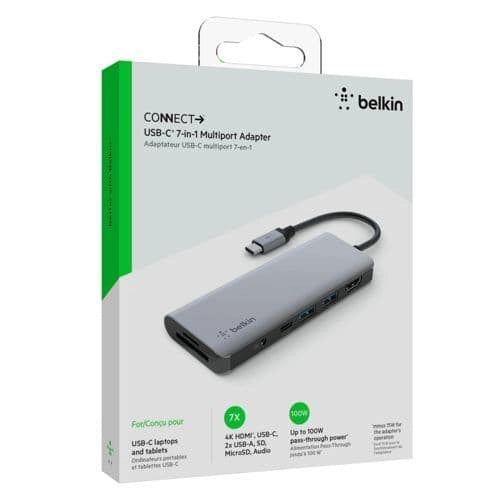 Belkin CONNECT USB-C 7-in-1 Multiport adatt. AVC009btSGY