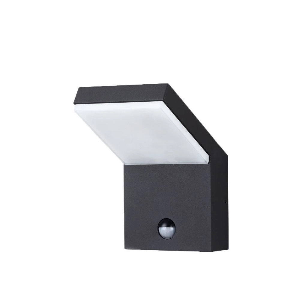 Applique a led da parete IP54 18W con sensore Bianco 2200K/2700K/3000K con sensore di movimento e crepuscolare