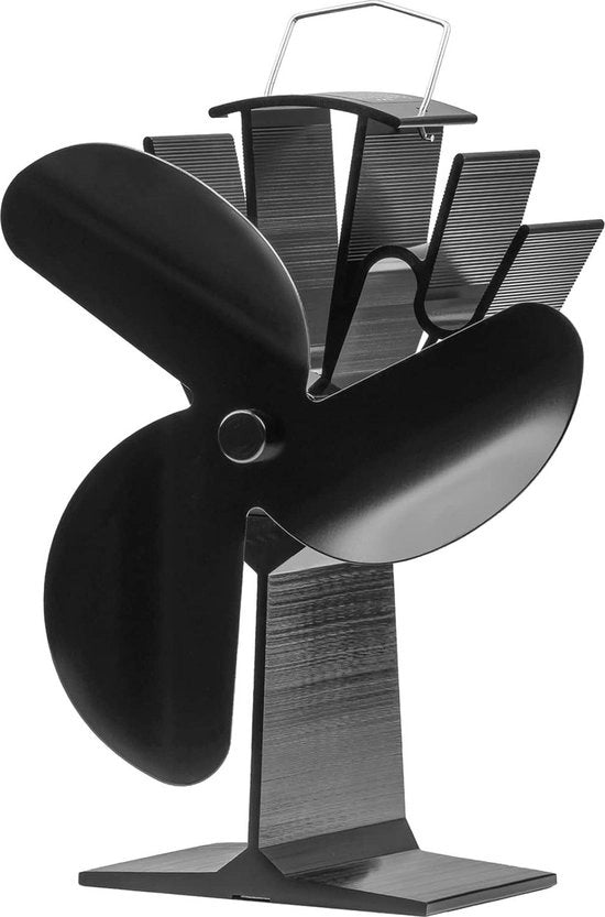 Ventilatore a Calore Elettrico - Ventilatore per Camino e Caminetto - Classico 3 Pale Eletrico per Camino