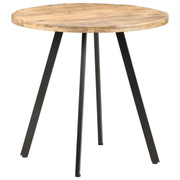 Tavolo da Pranzo 80 cm in Legno di Mango Grezzo  cod mxl 6110