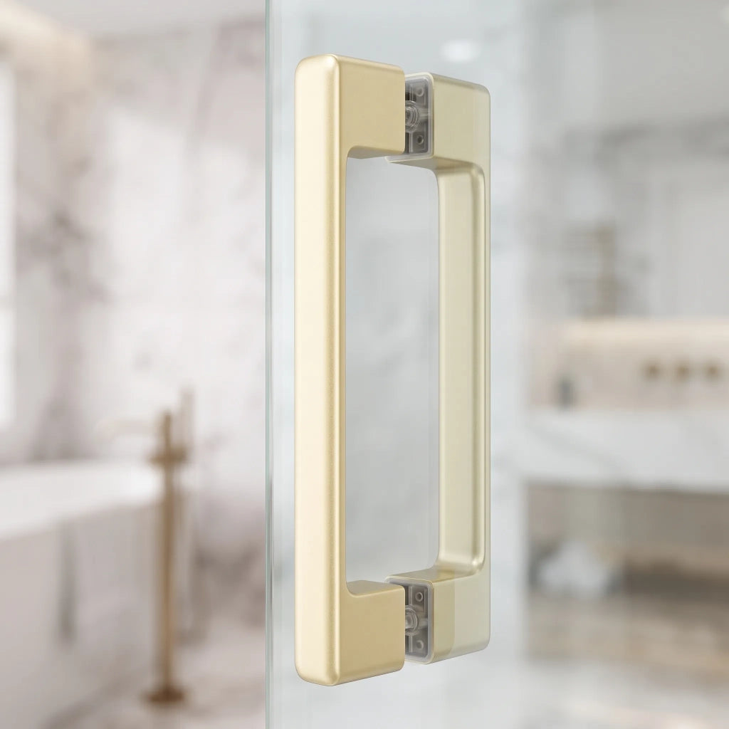Maniglia Per Porta Doccia Rea 02 Brushed Gold