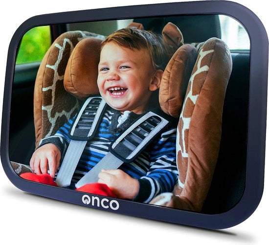 Specchio per auto da bambino regolabile - Specchio retrovisore per auto - Specchio per auto da bambino per sedile posteriore - Specchio per auto