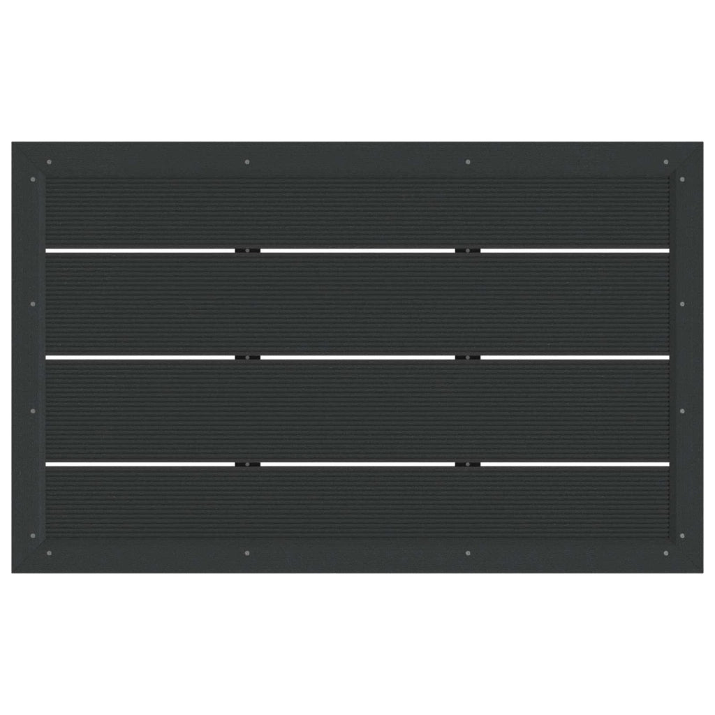 Piastra base per doccia Nero 101 x 63 x 5,5 cm WPC