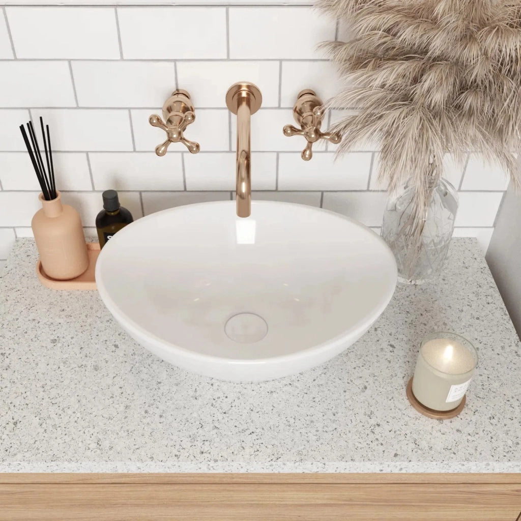 Lavabo Da Appoggio Rea Sofia Mini White