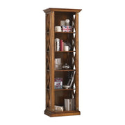 Libreria classica 5 ripiani in legno bassano 62x40x191 - Mobili 2G