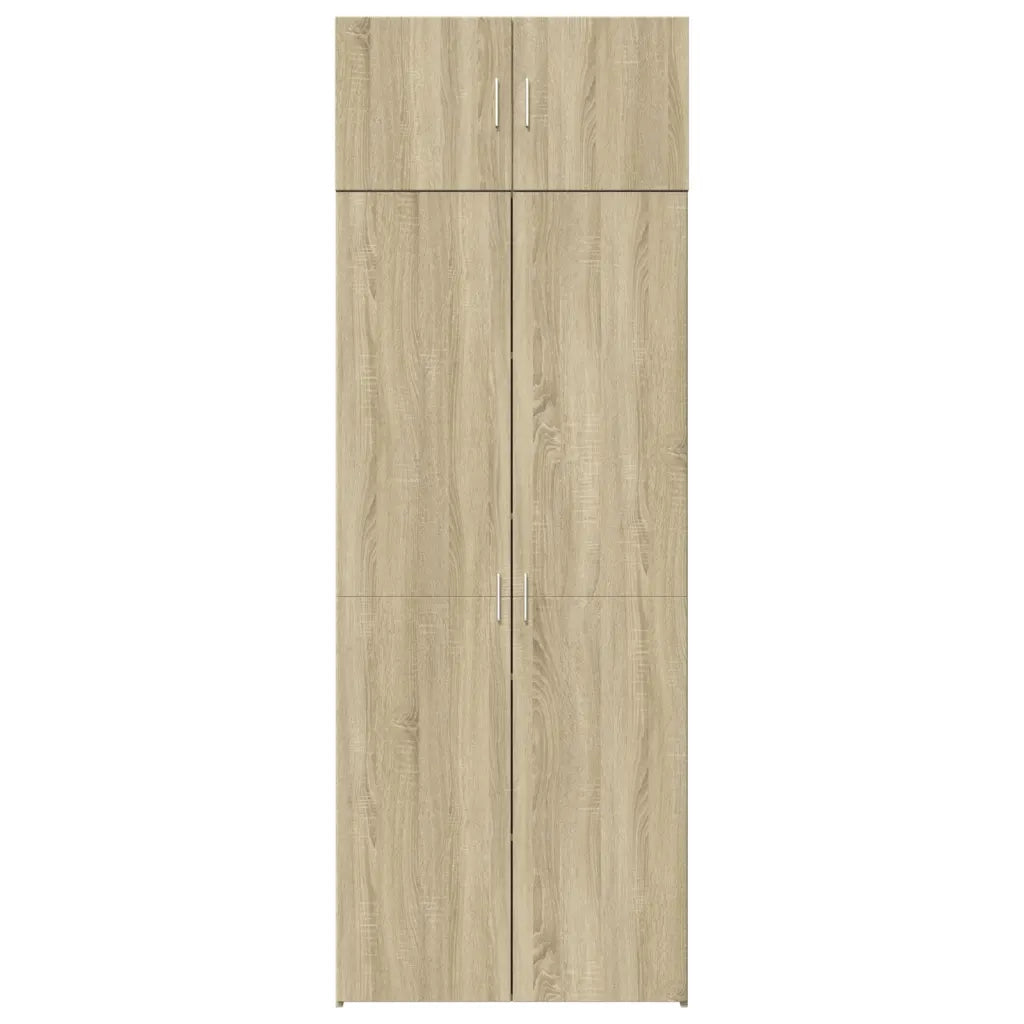 Armadietto Rovere Sonoma 80x42,5x225 cm in Truciolato 3281352