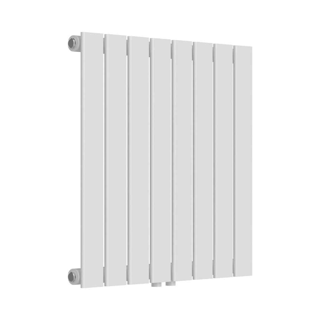 Termosifone Nore ad Acqua Calda Pannello Singolo con Elementi Piatti 60 x 60 cm - Bianco [neu.haus]