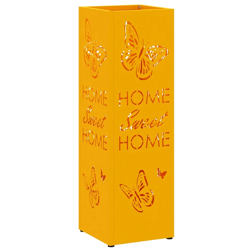 Supporto per Ombrellone Senape 15,5 x 15,5 x 49 cm Metallo CFW7542349