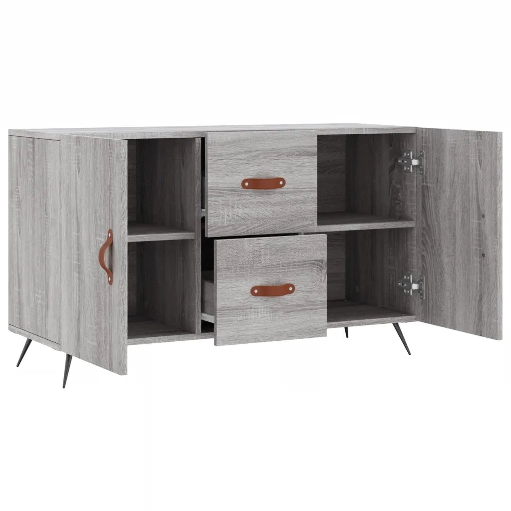 Credenza-Buffet-Armadio da cucina Grigio Sonoma 100x36x60 cm in Legno Multistrato 886687