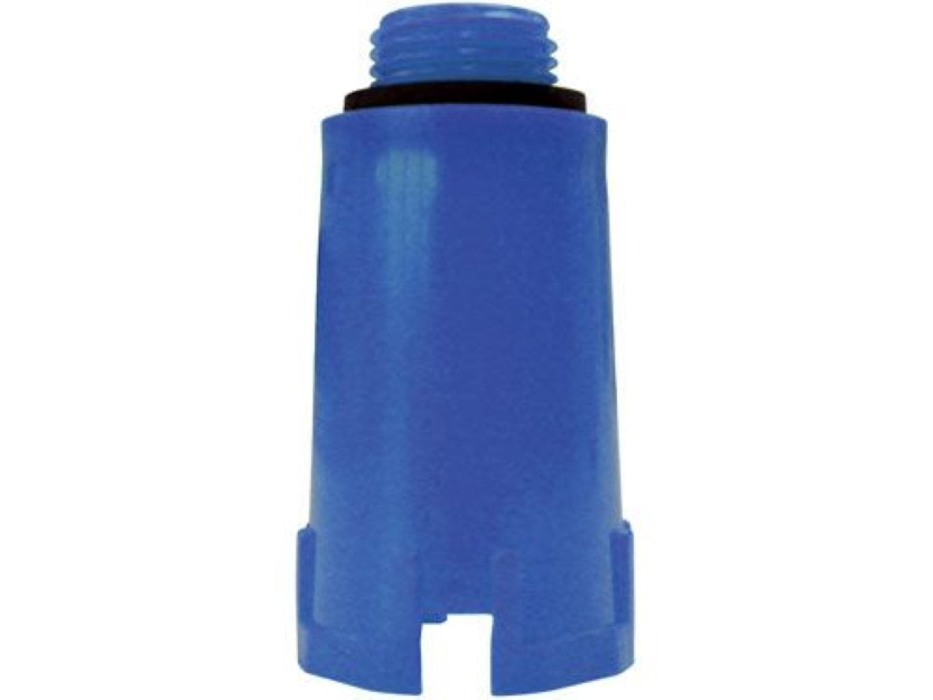 Tappo di collaudo impianti blu plastica
